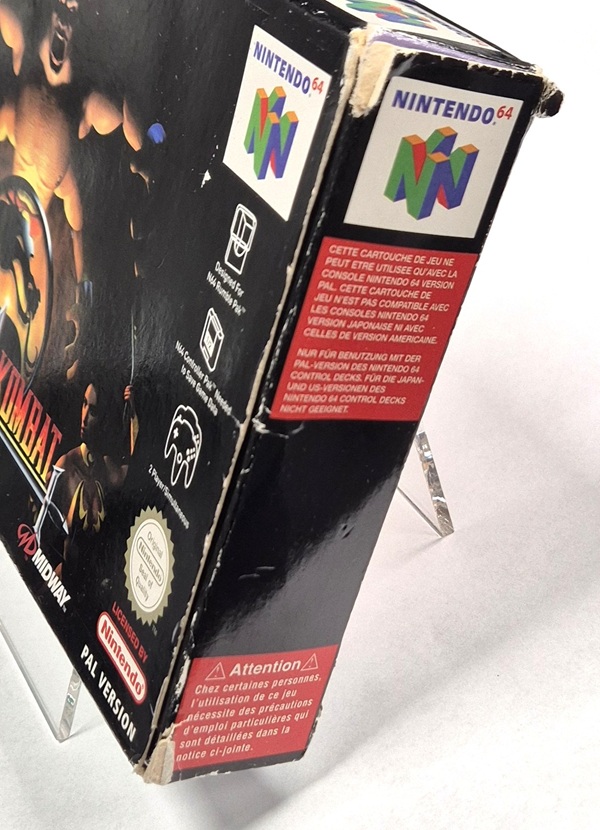 Mortal Kombat 4 N64 OVP
