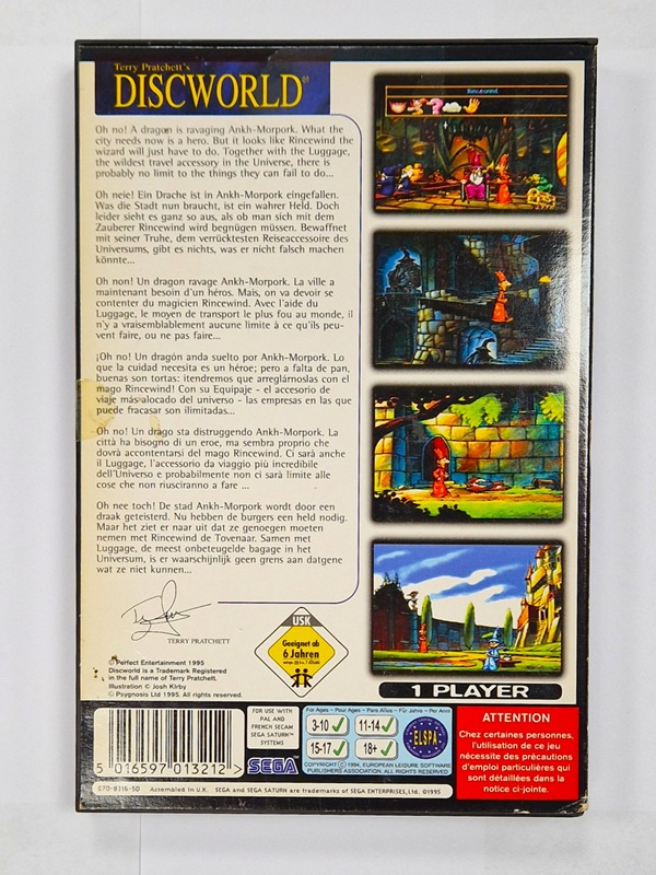Discworld Sega Saturn