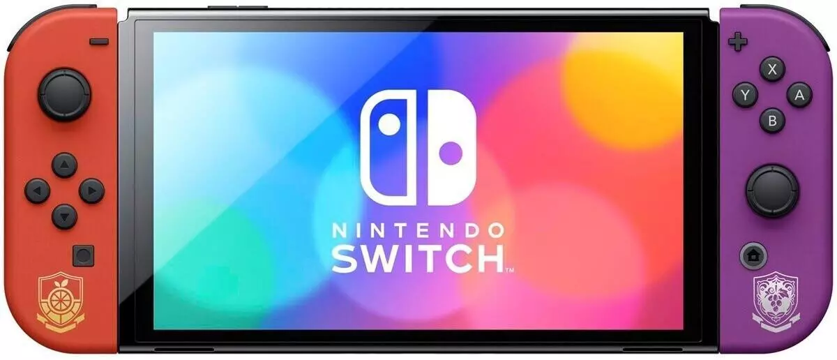 Nintendo Switch OLED HEG-001 Pokémon Karmesin & Purpur-Edition