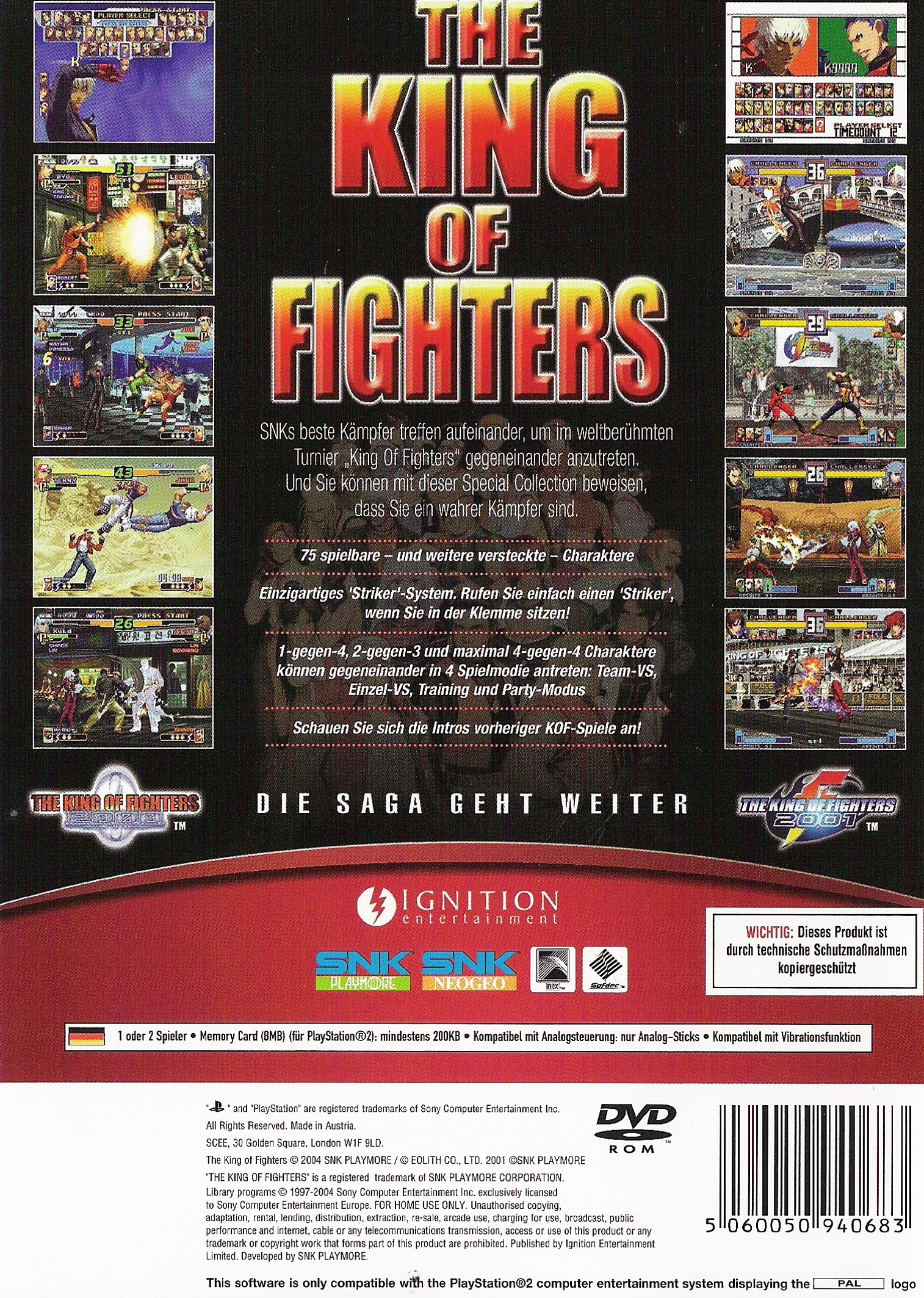 The King of Fighters PS2