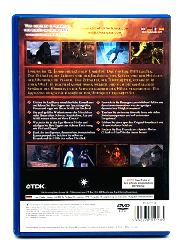 Knights of the Temple - Infernal Crusade PS2