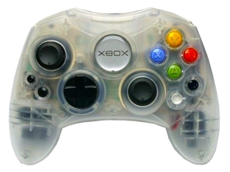 Microsoft Xbox Classic Controller S Transparent Crystal