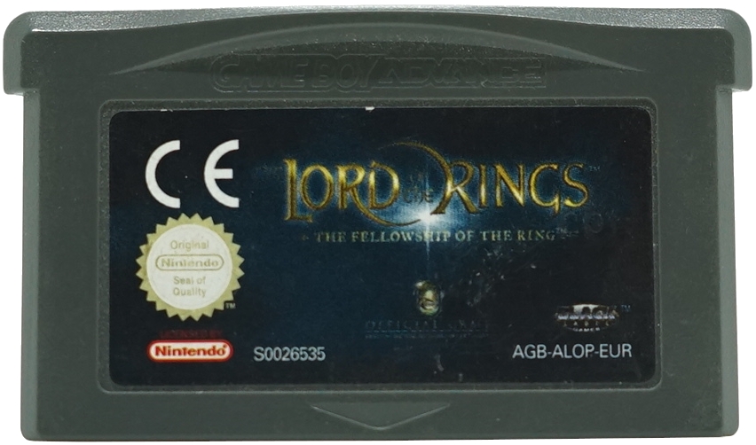 Lord of the Rings the Fellowship of the Ring GBA