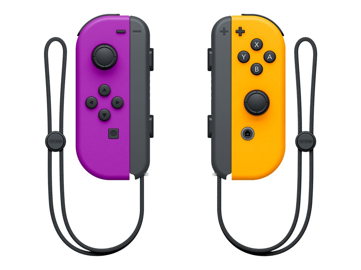 Nintendo Switch Joy-Con Neon Lila / Orange HAC-016