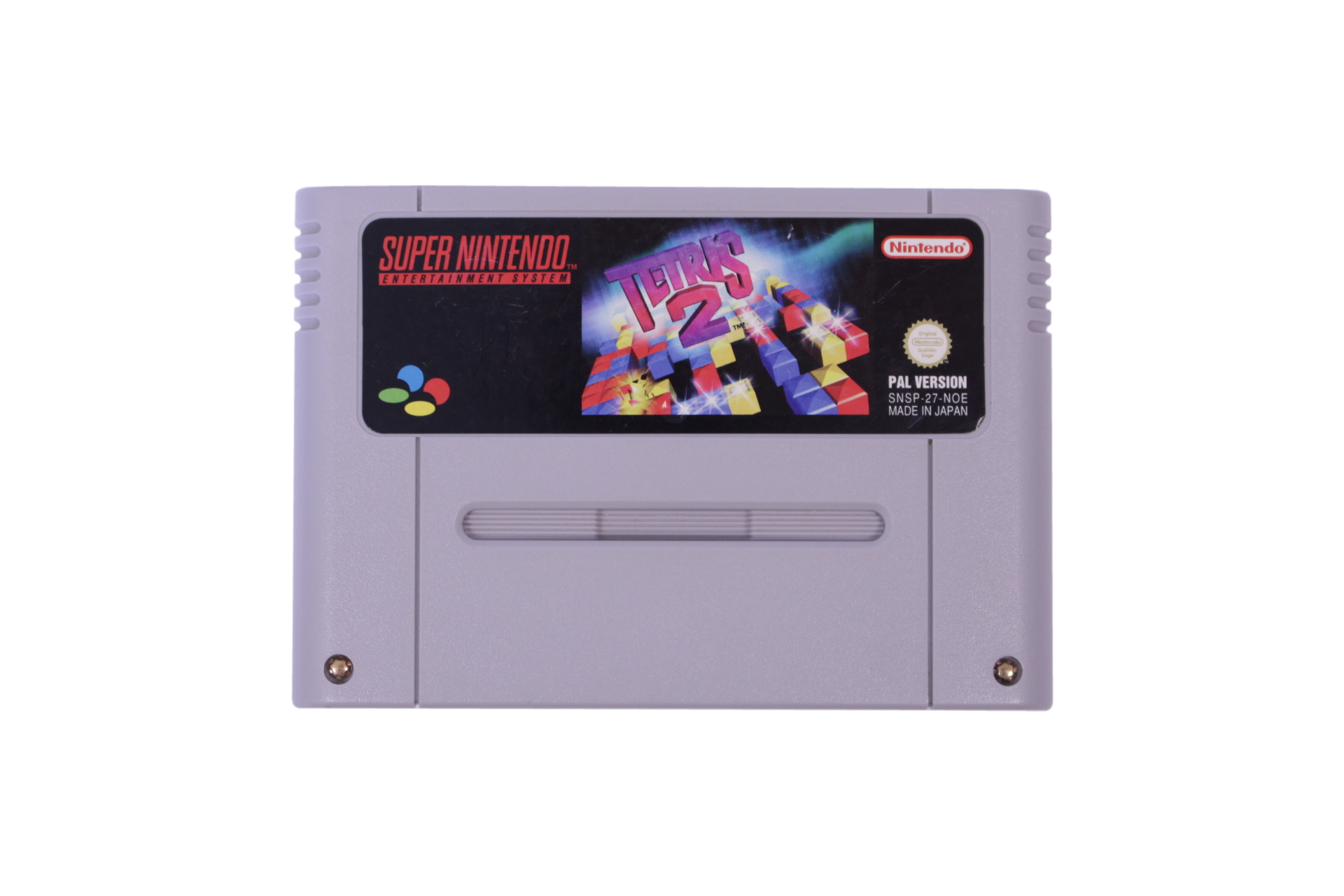 Tetris 2 SNES PAL