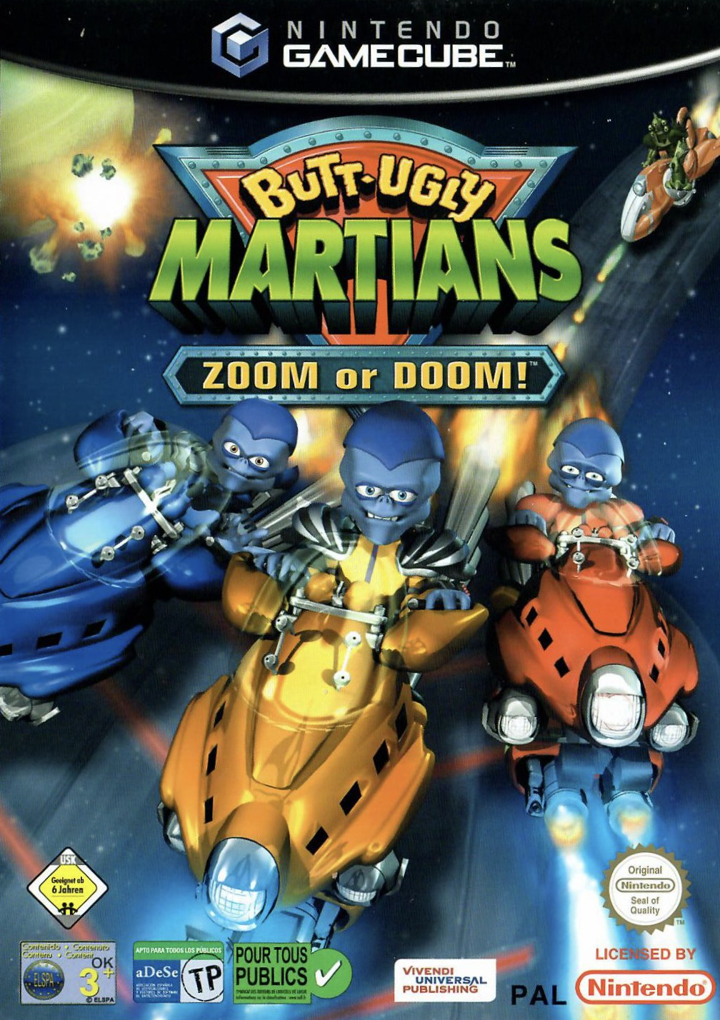 Butt-Ugly Martians - Zoom or Doom! GC