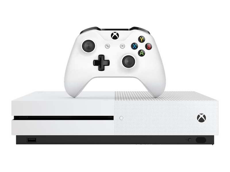 Microsoft Xbox One S 1TB Model 1681 Weiß
