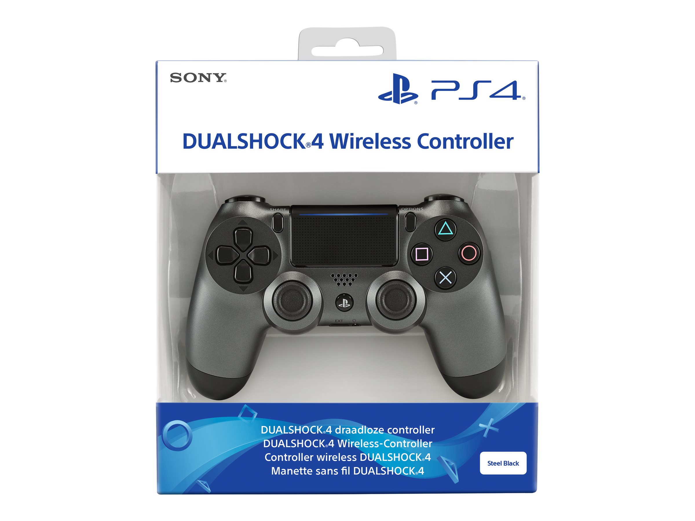 Sony Playstation 4 Wireless Controller Steel Black CUH-ZCT2E