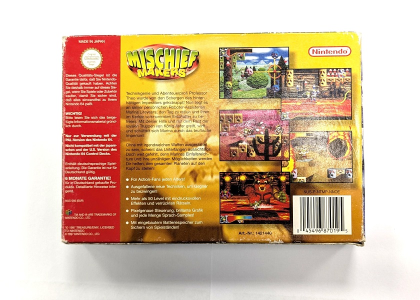 Mischief Makers N64
