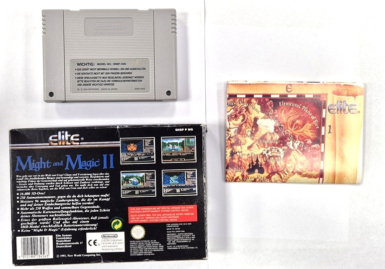 Might and Magic 2 SNES mit OVP