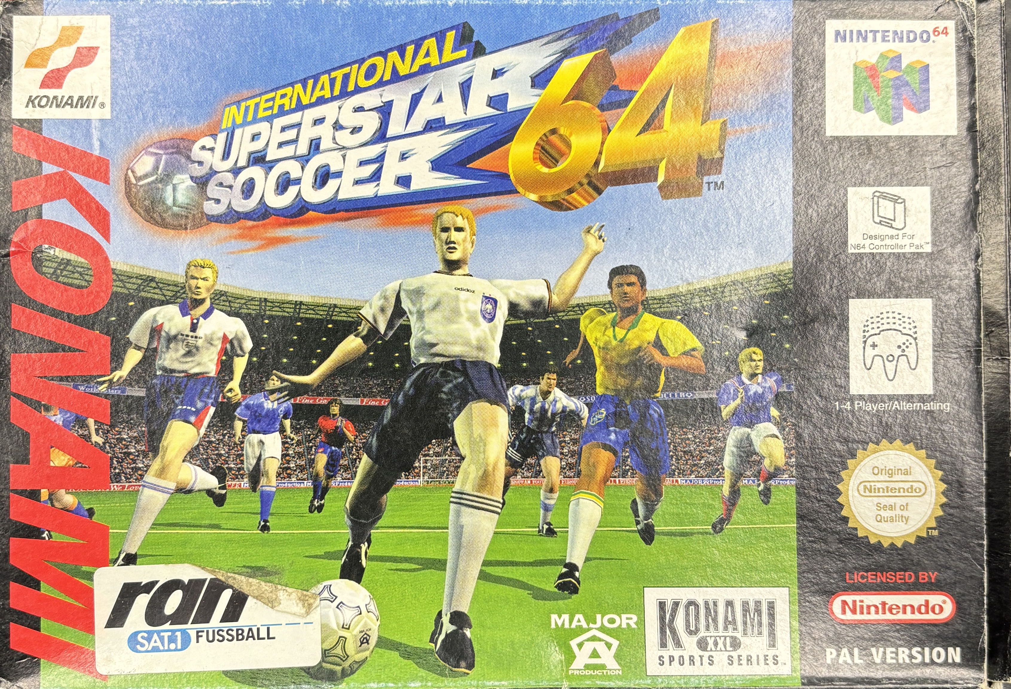 International Superstar Soccer 64 N64 mit OVP