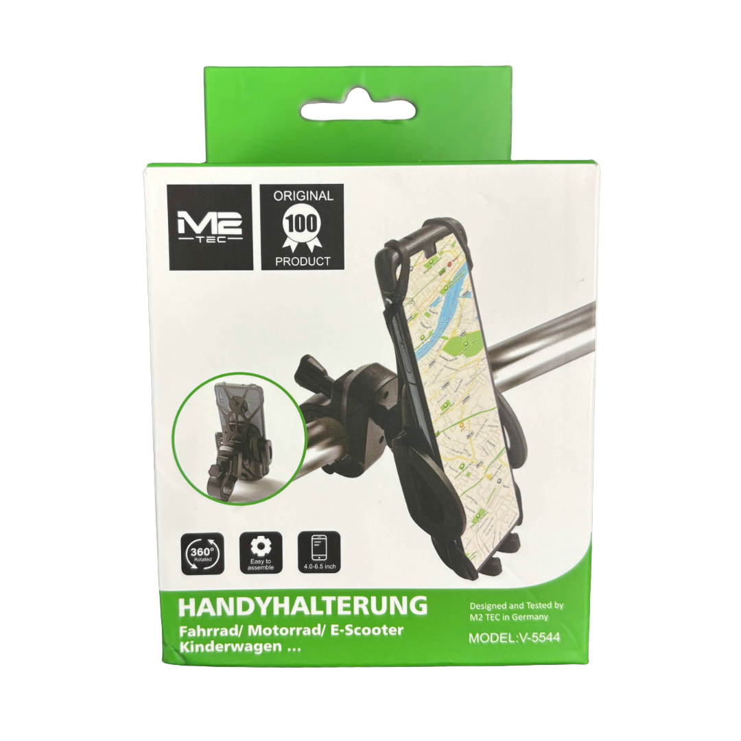 M2 Tec Fahrrad/E-Scooter Handyhalterung V-5544