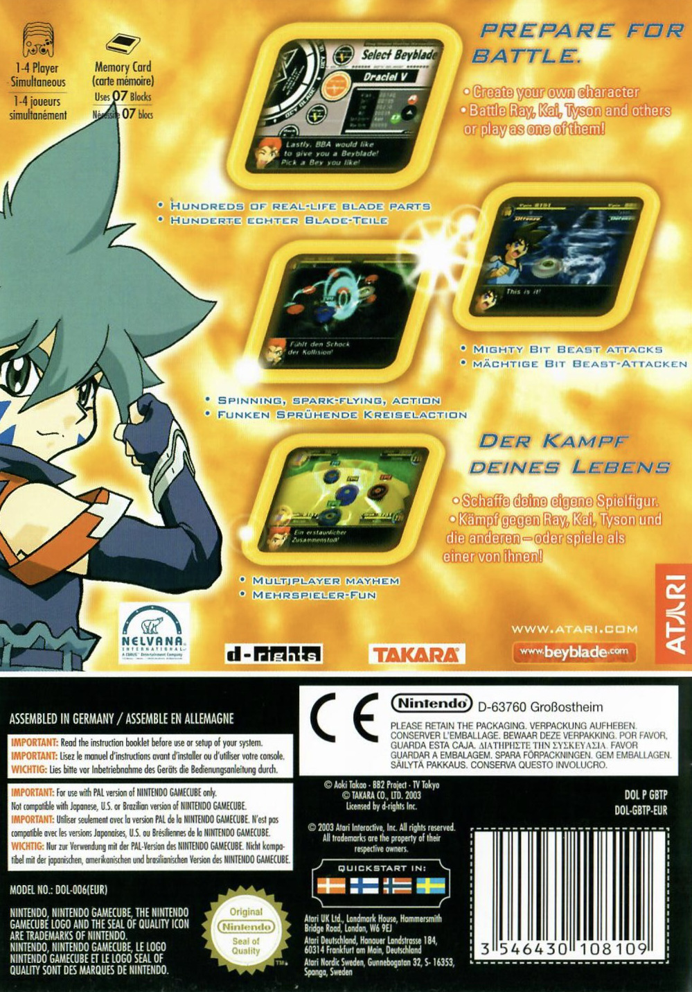 Beyblade V Force GC