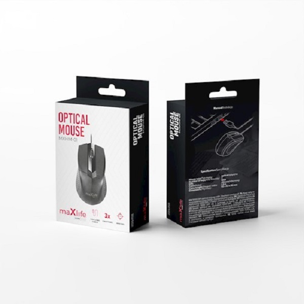 Maxlife MXHM-01 Optical Mouse Neu