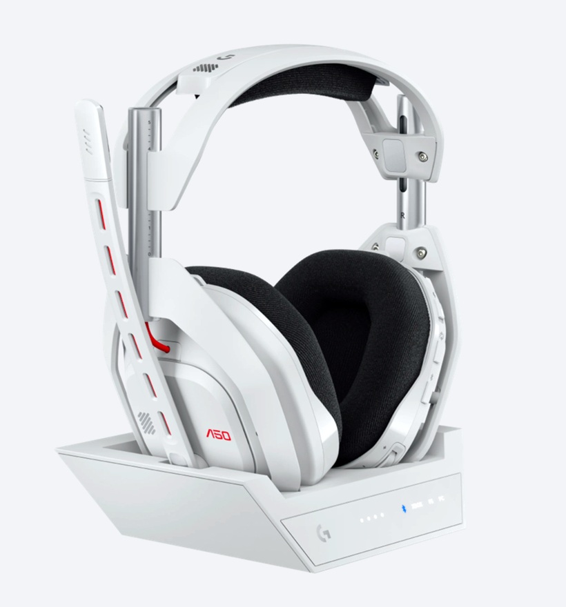 Astro A50 Wireless + Base Station PS5 PS4 PC MAC Gaming Headset Weiß
