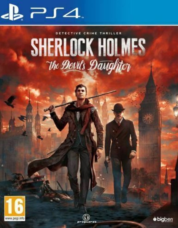 Sherlock HOlmes The Devils Daughter PS4