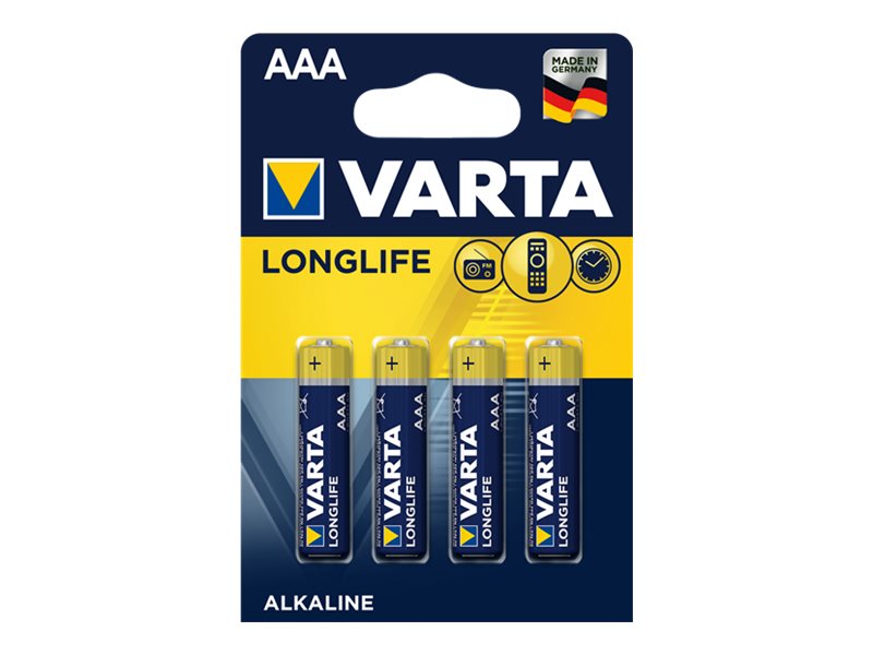 Varta AAA Longlife Alkaline Batterie