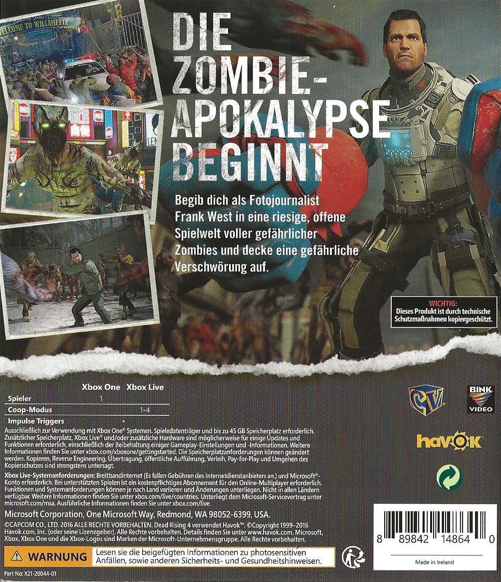 Deadrising 4 Xbox One
