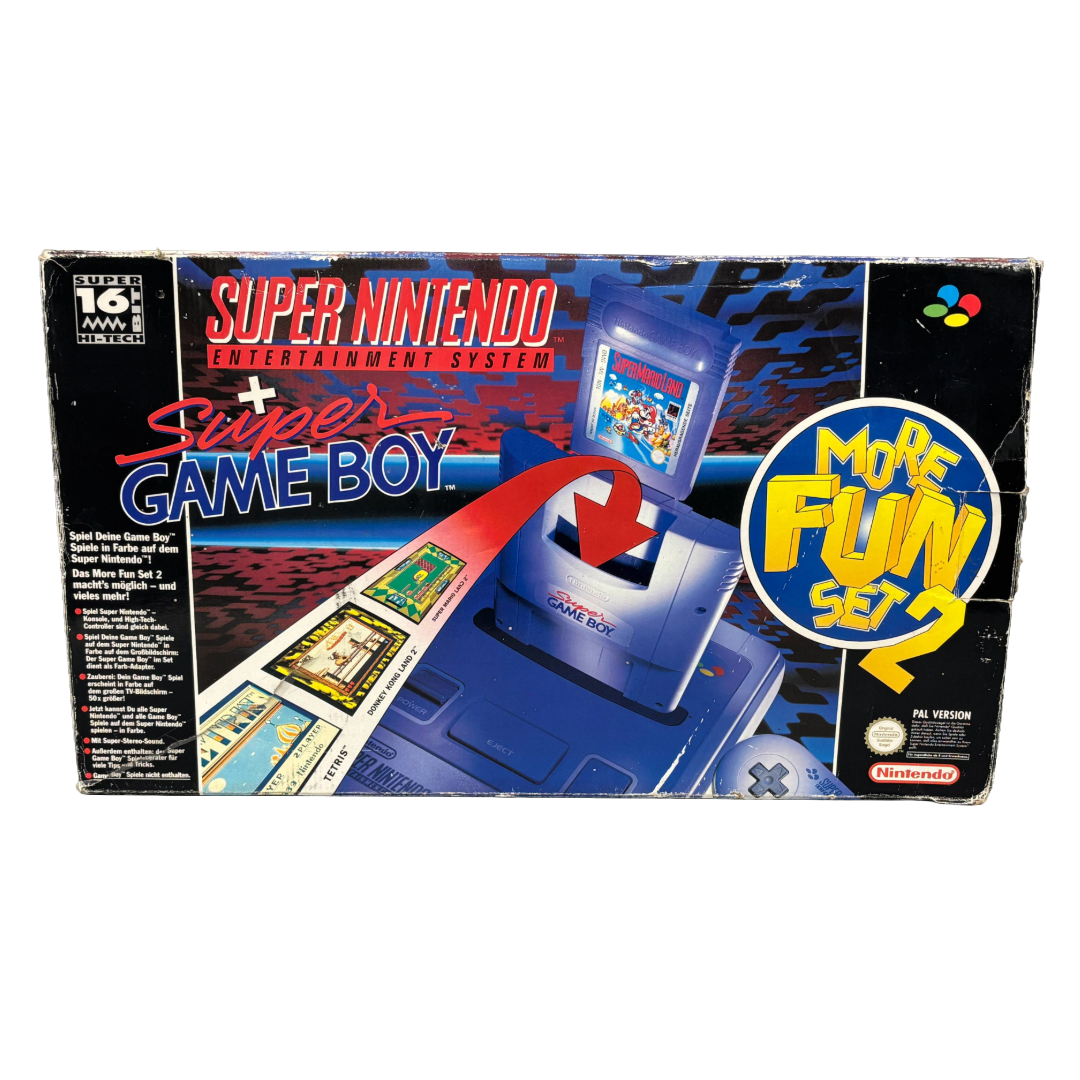 Nintendo Super Entertainment System + Super Gameboy More Fun Set 2