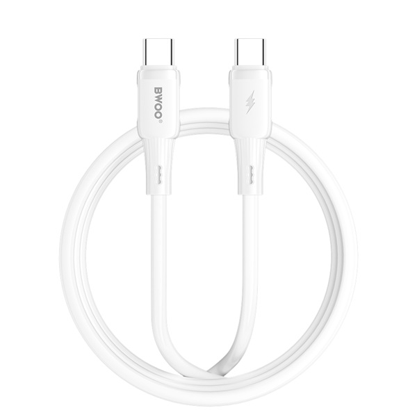 BWOO USB-C Kabel 1m 65W white