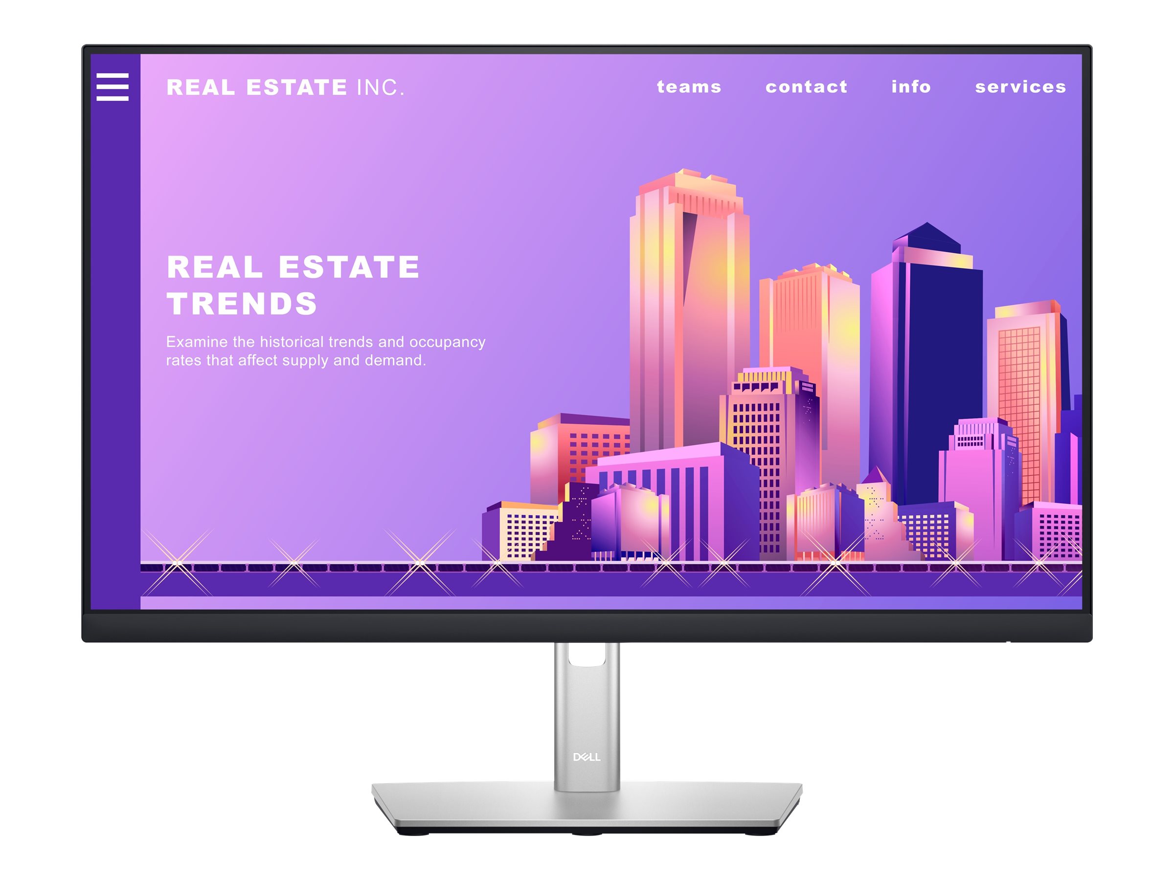 DELL P2422H 60,5cm (23,8") FHD IPS Office-Monitor