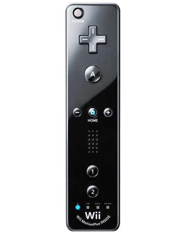 Nintendo Wii Remote Plus RVL-036 Schwarz