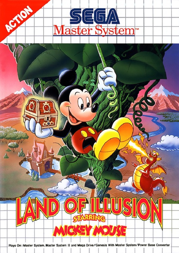 Land Of Illusion Micky Mouse SEGA