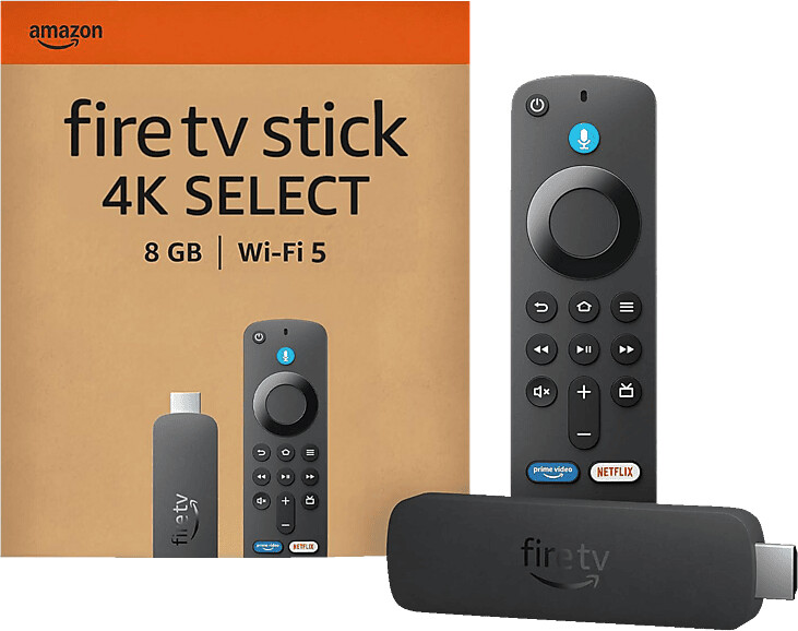 Amazon Fire TV Stick 4K Select 8GB Wi-Fi 5 Schwarz