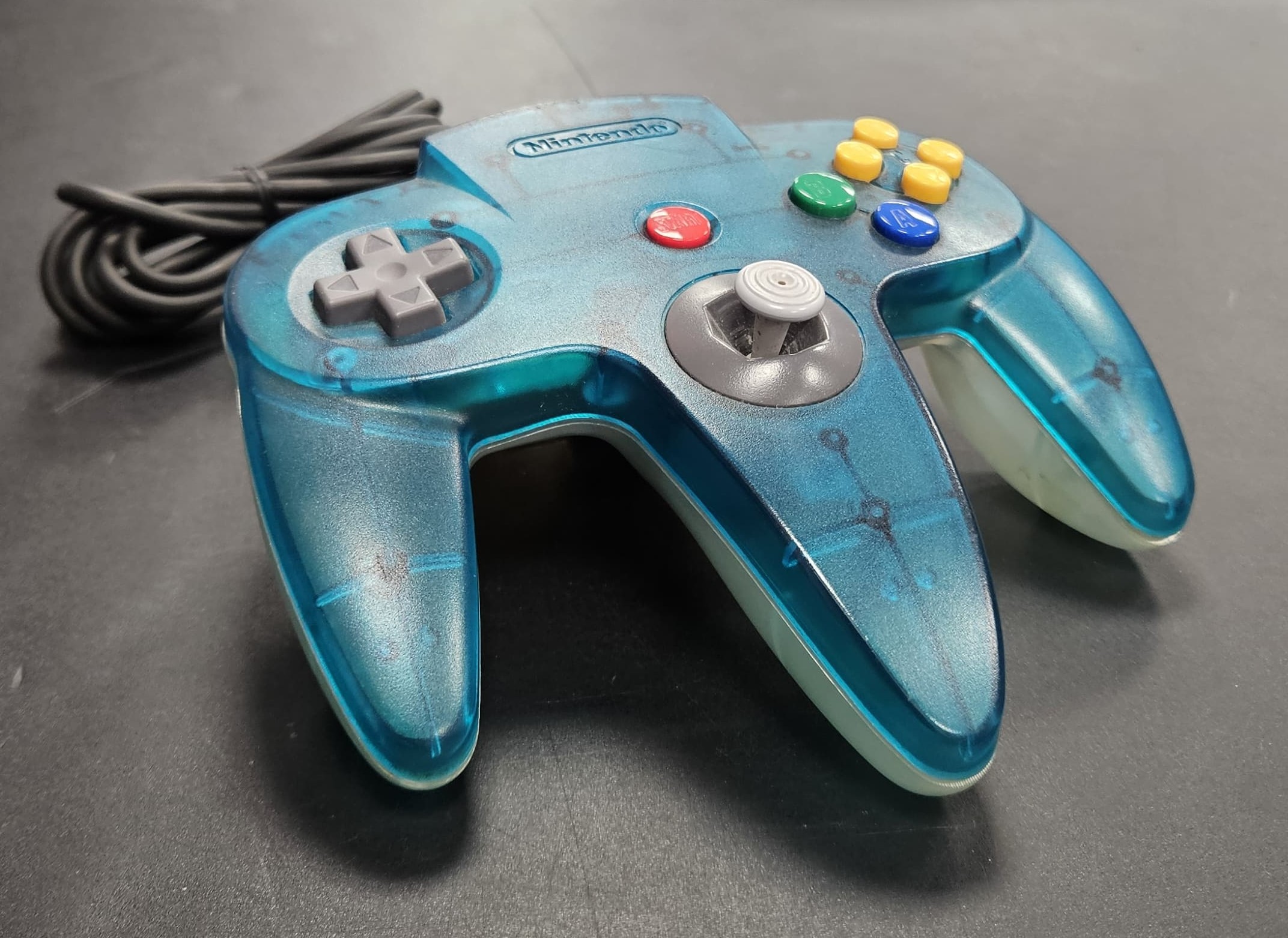 Nintendo 64 NUS-001 Clear Blue