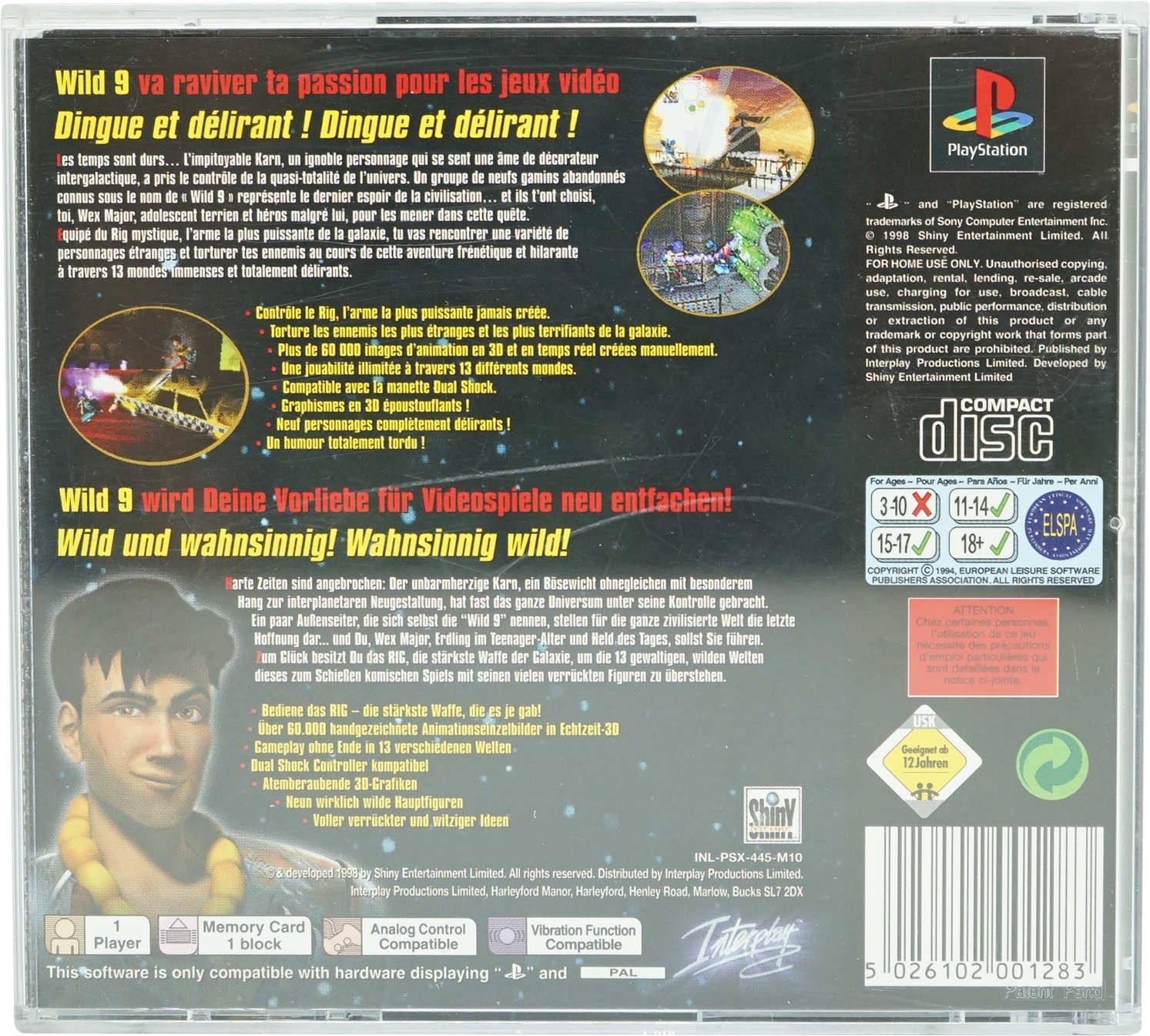 Wild 9 PS1