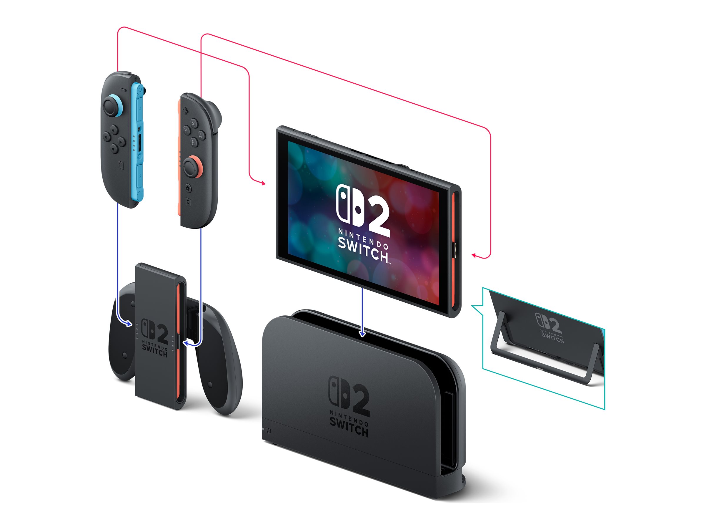 Nintendo Switch 2 Konsole BEE-001 Schwarz