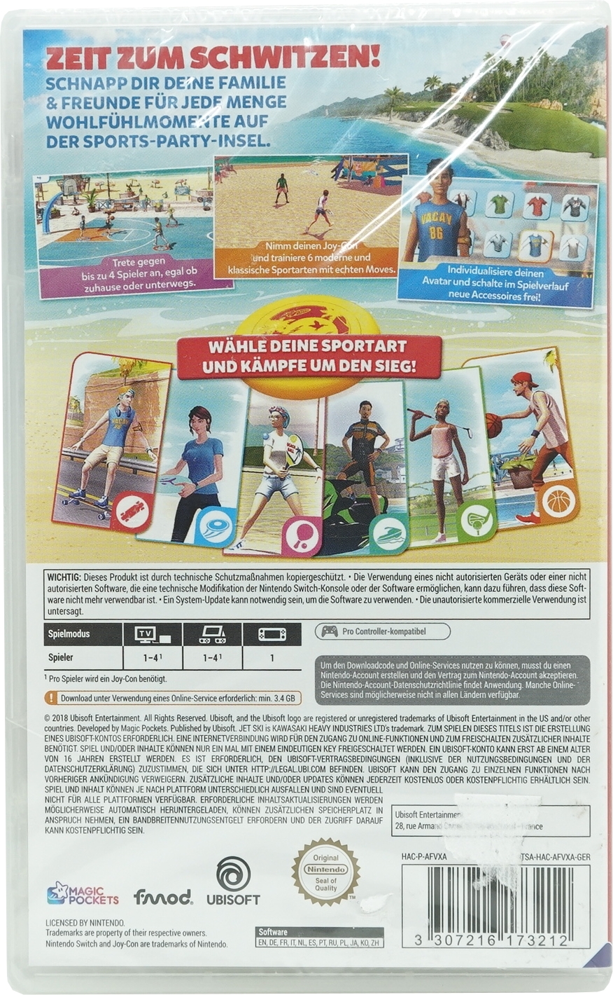 Sports Party Downloadcode Switch