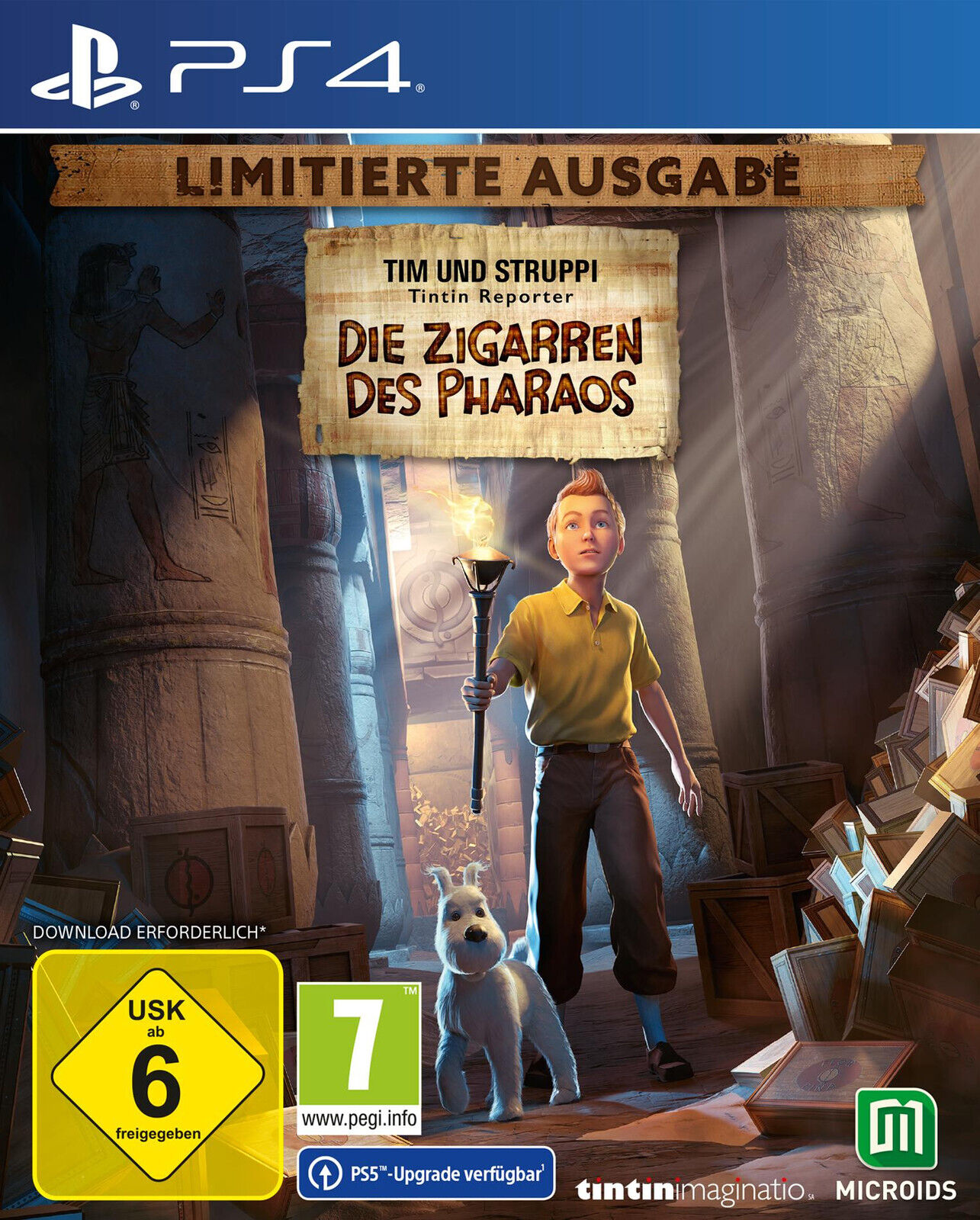 Tim und Struppi - Die Zigarren des Pharaos Limitierte Ausgabe PS4