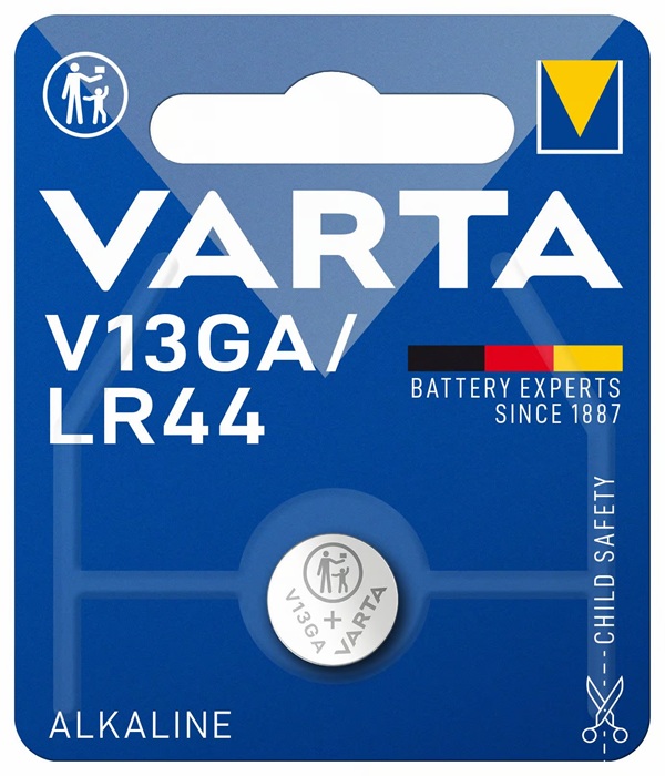 Varta Knopfzellen V13GA / LR44 / AG13