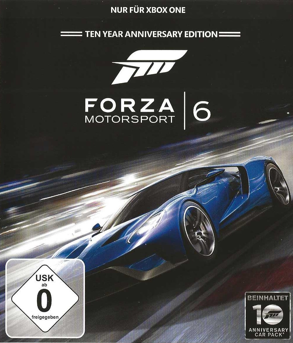 Forza Motorsport 6 Xbox One