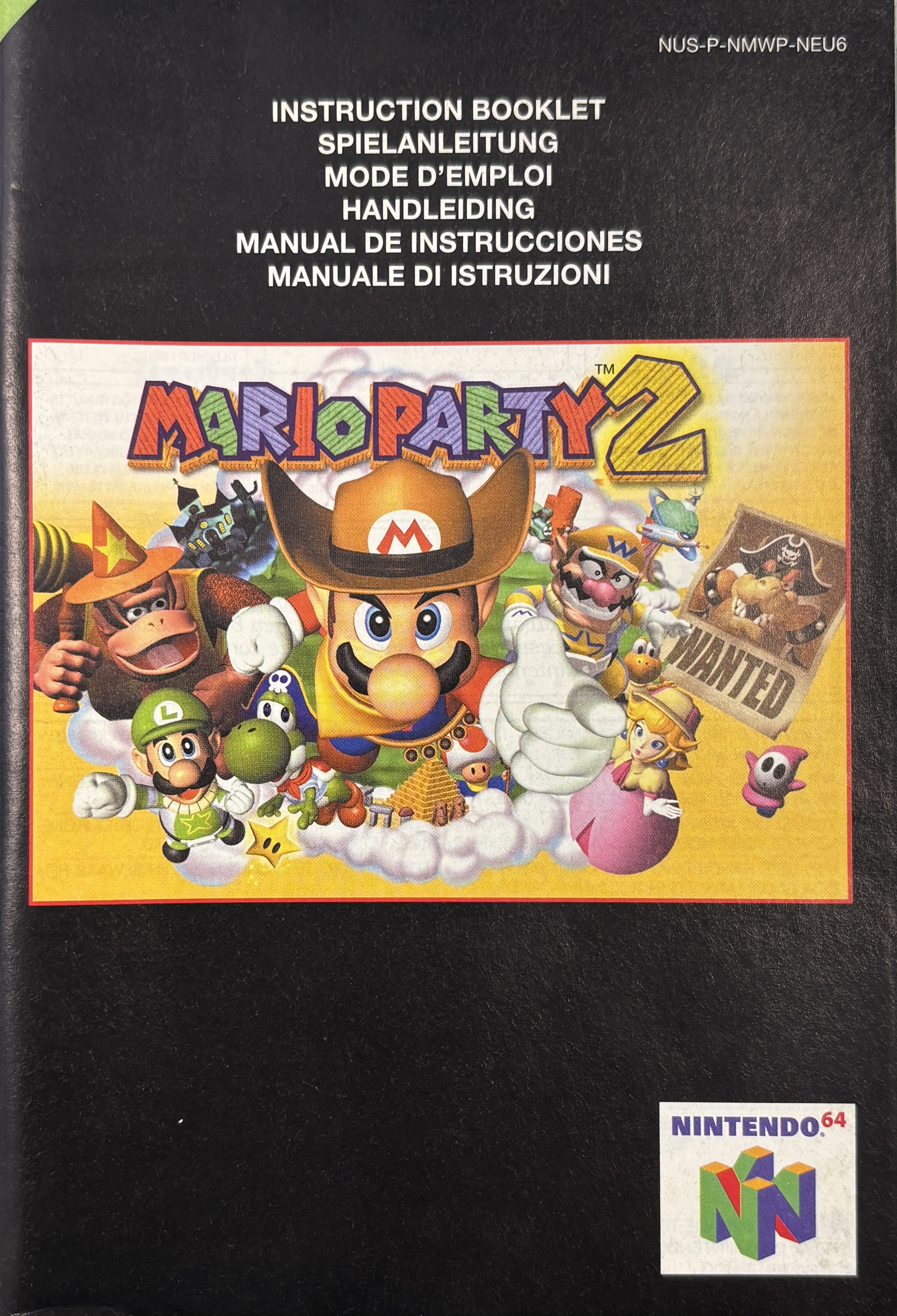 Mario Party 2 Spielanleitung N64