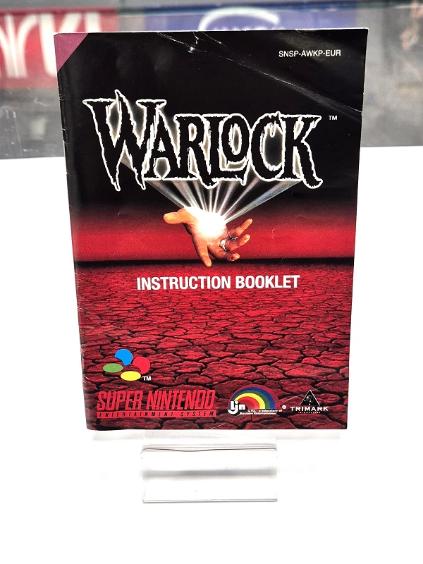 Beware The Ultimate Evil Of Warlock OVP SNES