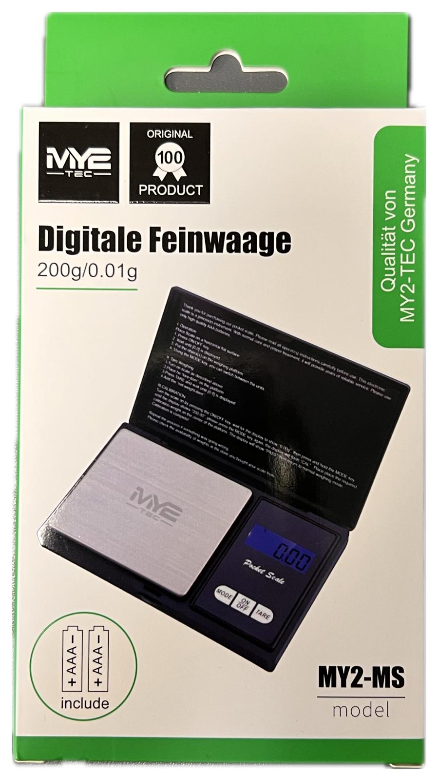 MY2 Tec Digitale Feinwaage MY2-MS