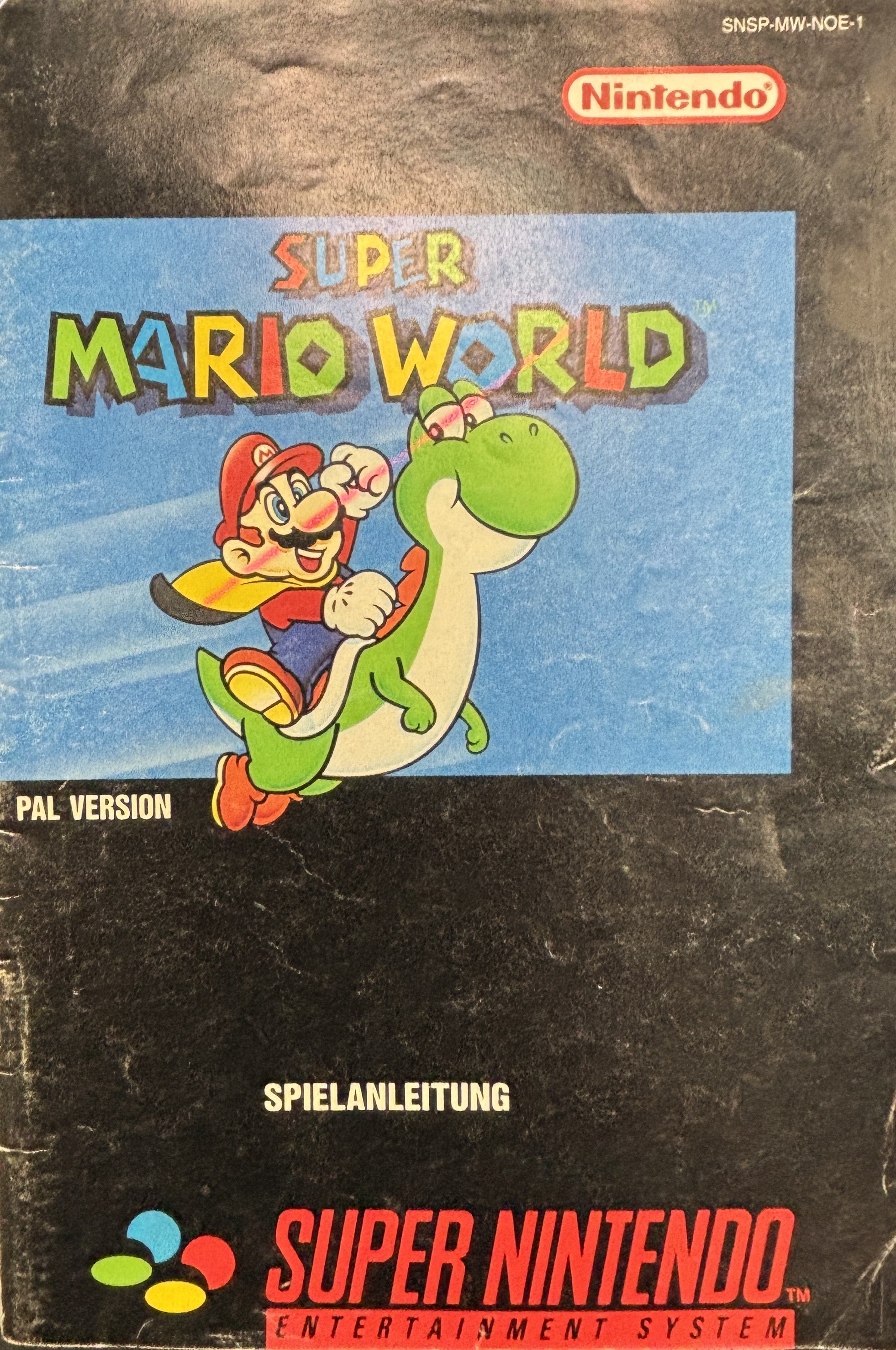 Super Mario World Spielanleitung SNES