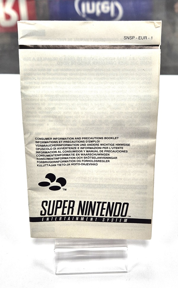 Beware The Ultimate Evil Of Warlock OVP SNES