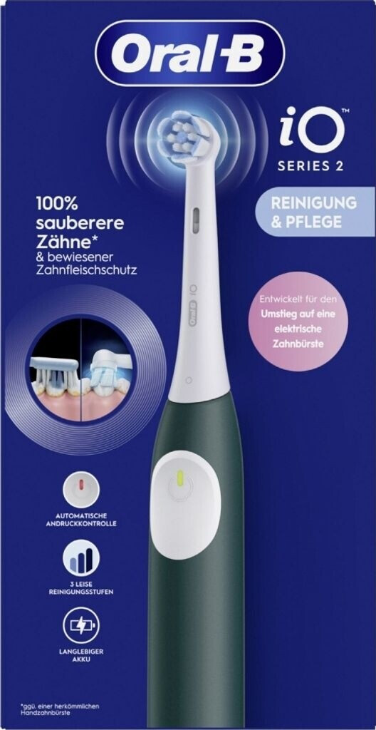 Oral-B iO Series 2 Elektrische Zahnbürste Forest Green