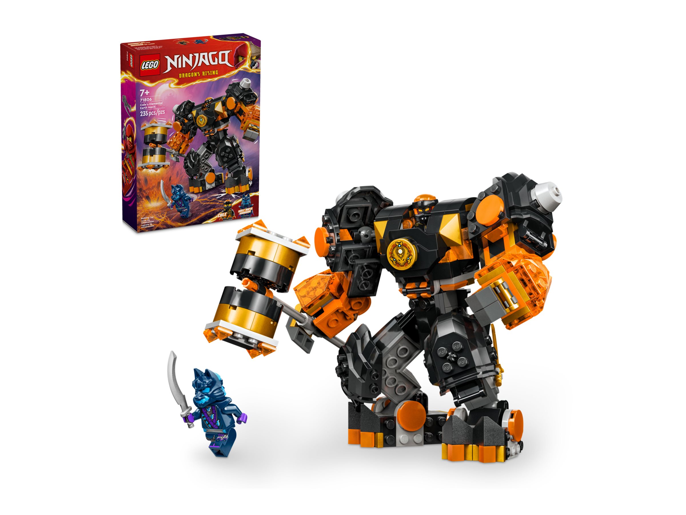 LEGO Ninjago 71806 Coles Erdmech Neu