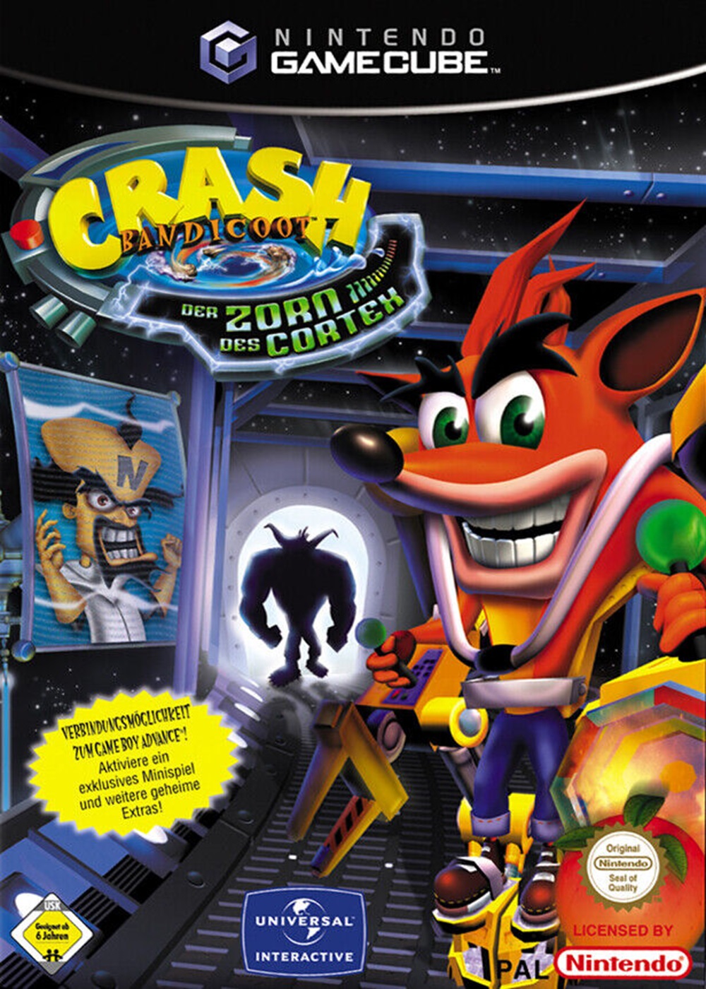 Crash Bandicoot Der Zorn des Cortex GC