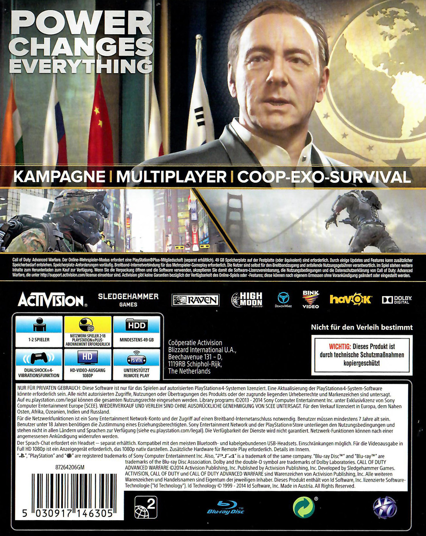 Call of Duty Advanced Warfare PS4