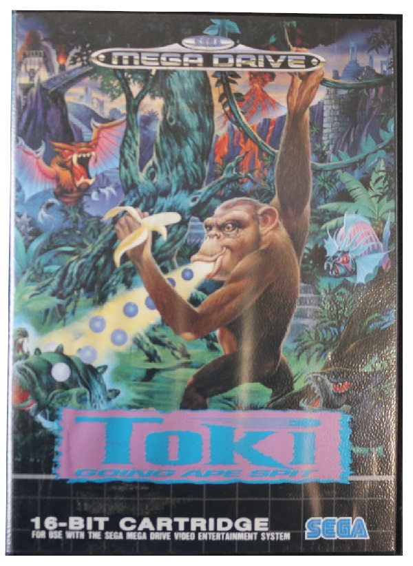 Toki Going Ape Spit Sega Mega Drive