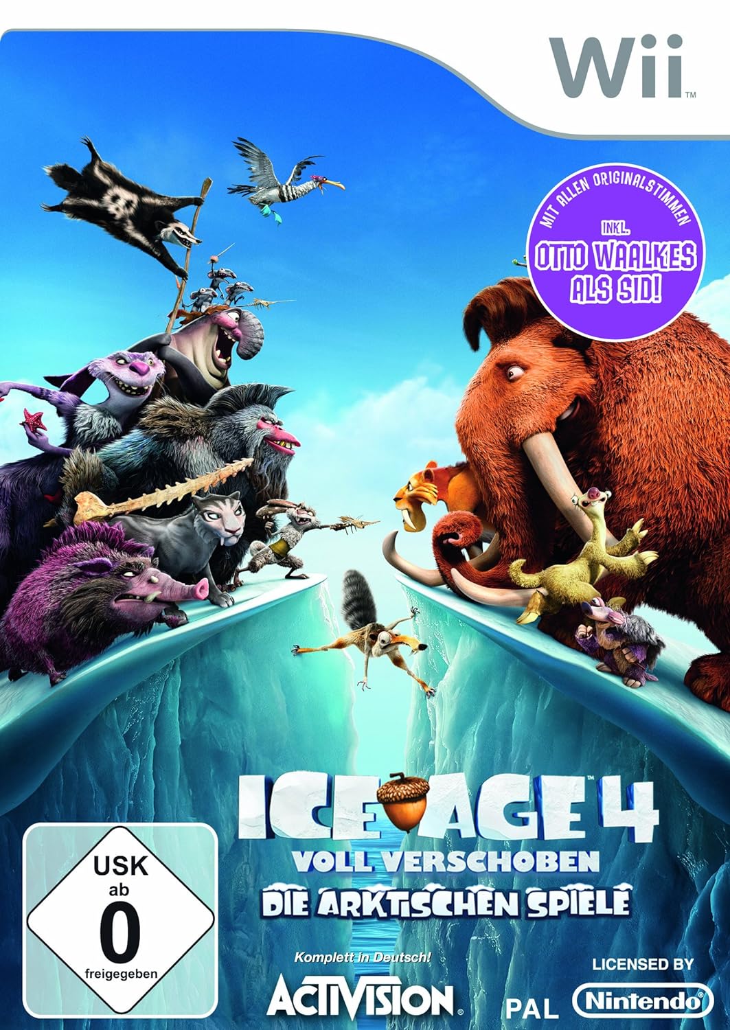Ice Age 4 Die Artischen Spiele Wii