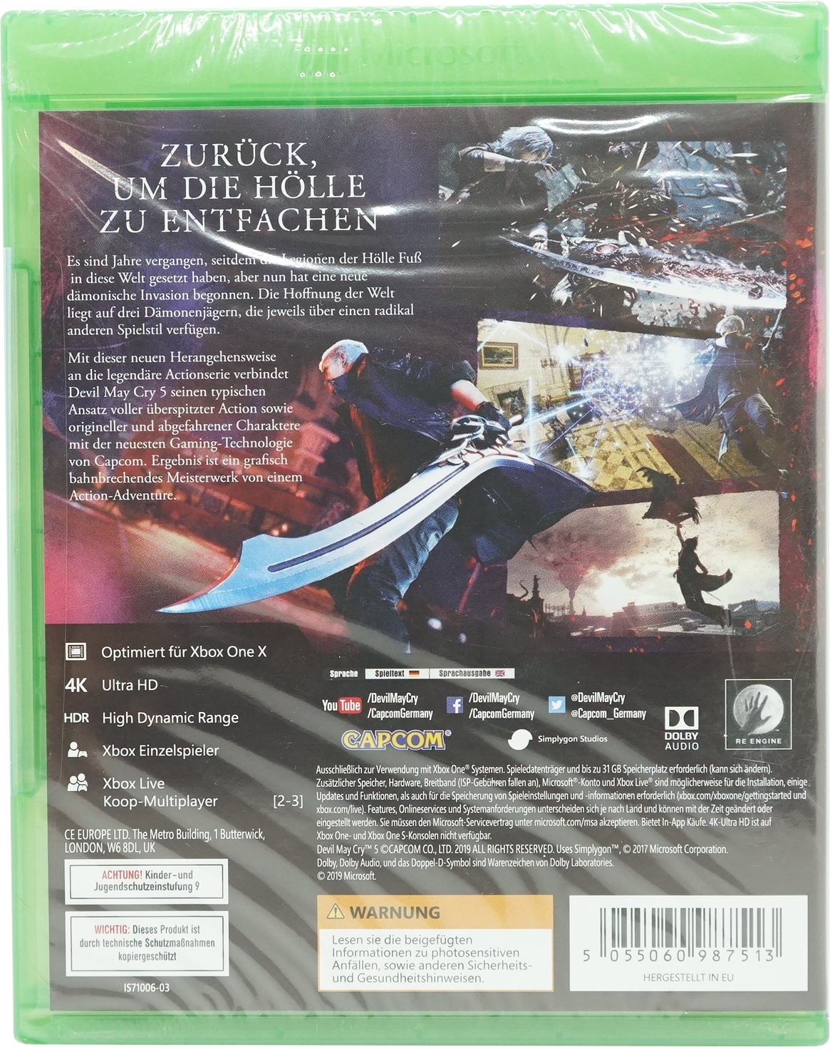 Devil MayCry5 Xbox One