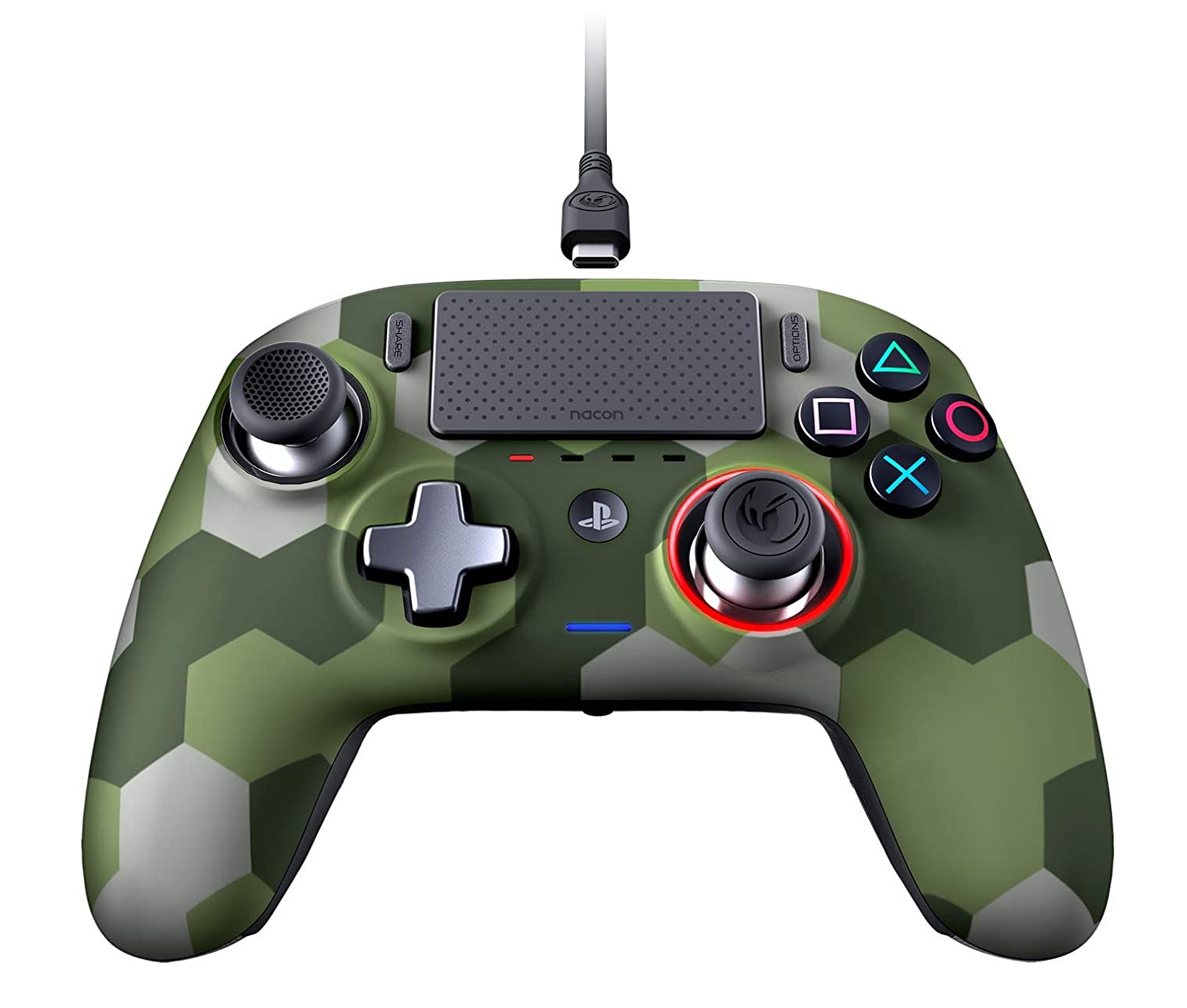 Nacon Revolution Pro 3 PS4 Controller Camouflage Grün