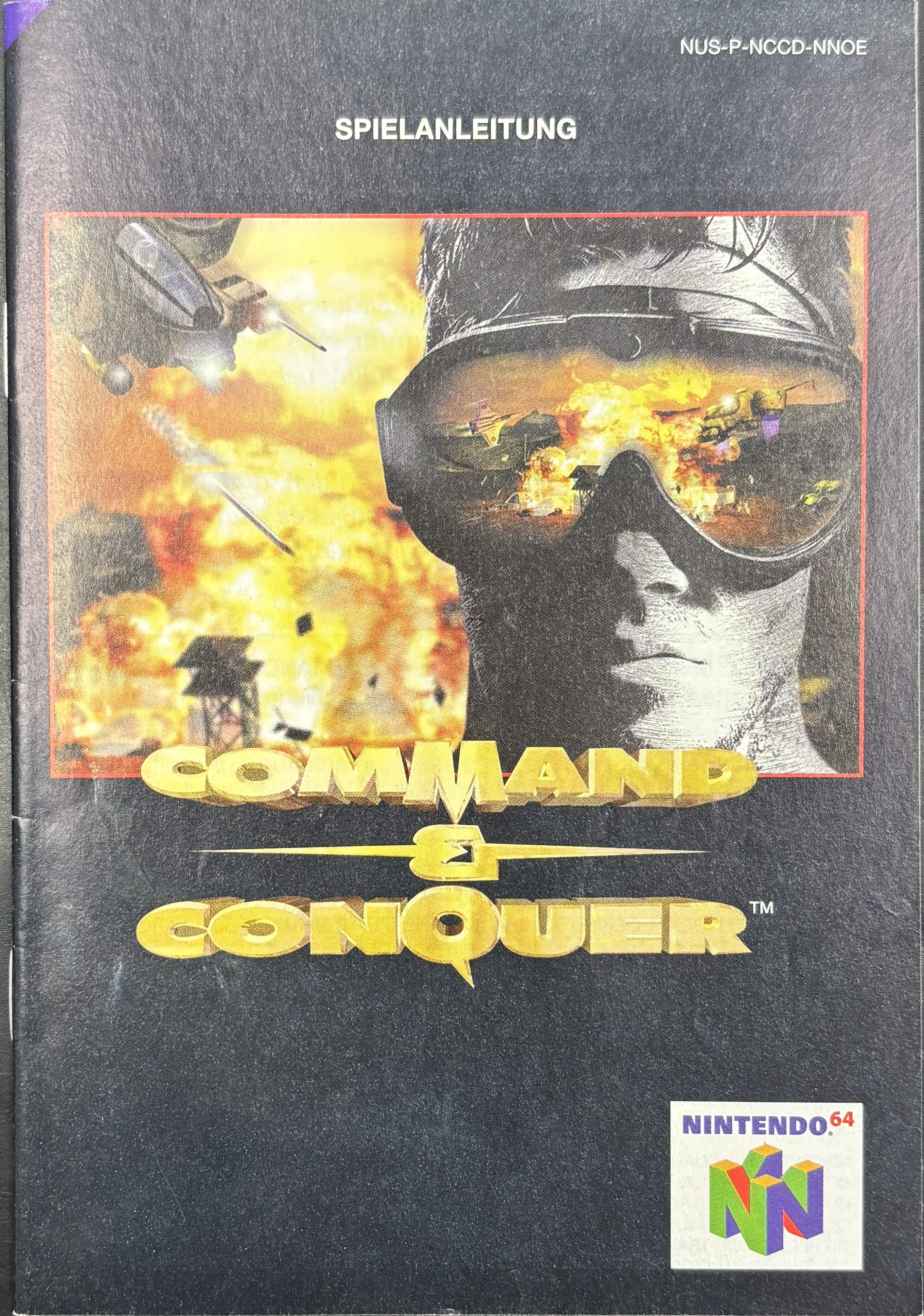 Command % Conquer Spielanleitung N64