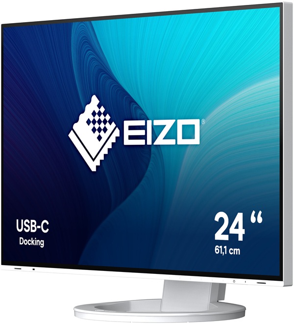EIZO FlexScan EV2485-WT 24" 1920x1200 Pixel 60 Hz Monitor weiß